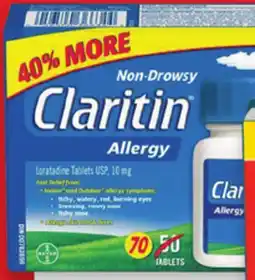 Walmart Claritin 70s offer