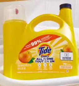 Walmart Tide Simply Laundry Detergent offer