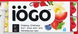 Walmart Iögo 16 x 100 g yogurt offer