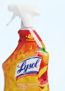 Walmart Lysol wipes 75s-84s or all-purpose cleaner offer