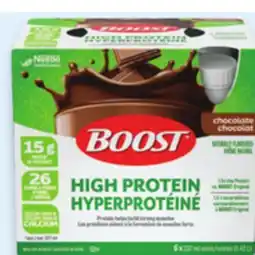 Walmart Boost high protein meal replacement offer