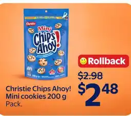 Walmart Christie Chips Ahoy! Mini cookies offer