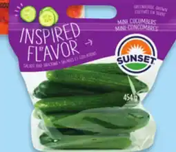 Walmart Mini cucumbers offer