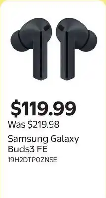 Walmart Samsung Galaxy Buds3 FE offer
