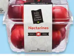 Walmart Peaches 3L or nectarines 2L offer