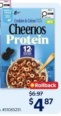 Walmart Cheerios Protein cereal offer