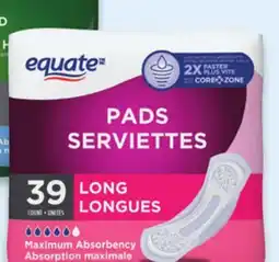 Walmart Equate incontinence underwear for men and women offer