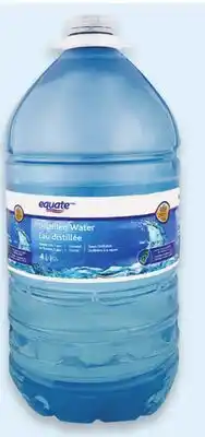 Walmart Equate distilled water offer