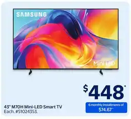 Walmart 43 M70H Mini-LED Smart TV offer
