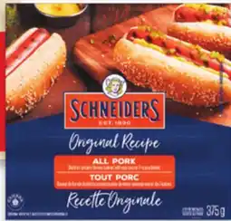 Walmart Schneiders Original Recipe Wieners offer