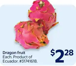 Walmart Dragon fruit offer