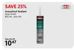Home Hardware Acoustical Sealant offer