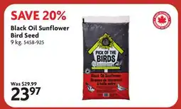 Home Hardware Black Oil Sunflower Bird Seed offer