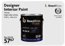 Home Hardware Designer Interior Paint offer