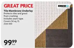 Home Hardware Tile Membrane Underlay offer