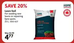 Home Hardware Lawn Soil offer