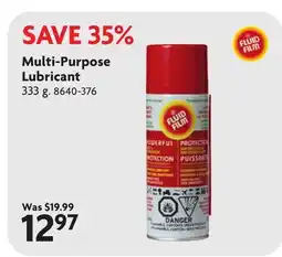 Home Hardware Multi-Purpose Lubricant offer