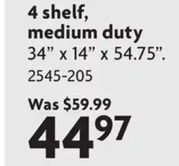 Home Hardware Adjustable Shelving Units offer