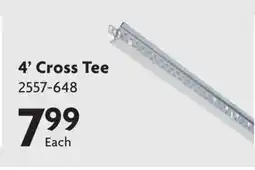 Home Hardware 4' Cross Tee offer