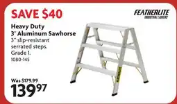 Home Hardware Heavy Duty 3' Aluminum Sawhorse offer