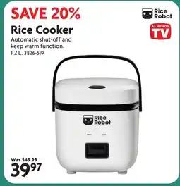 Home Hardware Rice Cooker offer