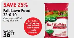 Home Hardware Fall Lawn Food 32-0-10 offer