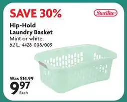 Home Hardware Hip-Hold Laundry Basket offer