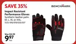 Home Hardware Impact Resistant Performance Gloves offer