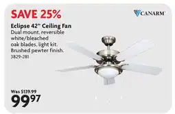 Home Hardware Eclipse 42 Ceiling Fan offer