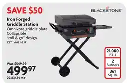 Home Hardware Iron Forged Griddle Station offer
