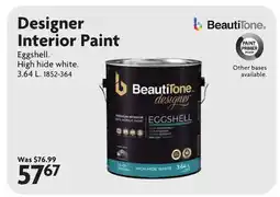Home Hardware Designer Interior Paint offer