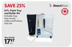 Home Hardware 8 Pc. Paint Tray and Roller Kit offer