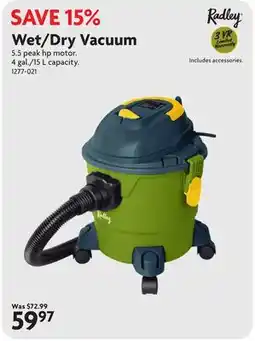 Home Hardware Wet/Dry Vacuum offer