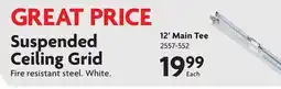 Home Hardware Suspended Ceiling Grid offer