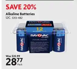 Home Hardware Alkaline Batteries offer