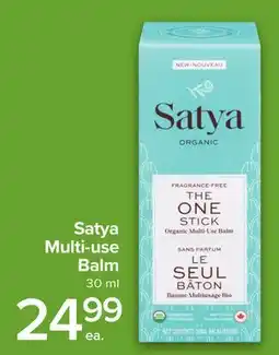 Metro SATYA MULTI-USE BALM offer