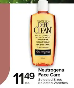 Metro NEUTROGENA FACE CARE offer