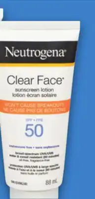 Metro NEUTROGENA SUNCARE offer
