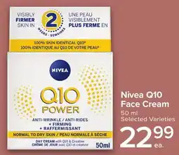 Metro NIVEA Q10 FACE CREAM offer