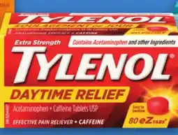 Metro TYLENOL EXTRA STRENGTH OR MOTRIN IBUPROFEN offer