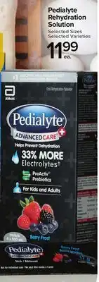 Metro PEDIALYTE REHYDRATION SOLUTION offer