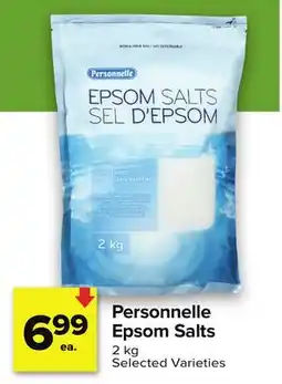 Metro PERSONNELLE EPSOM SALTS offer
