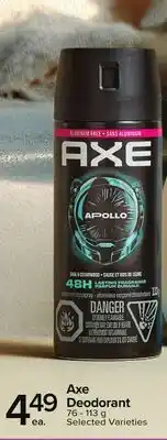 Metro AXE DEODORANT offer