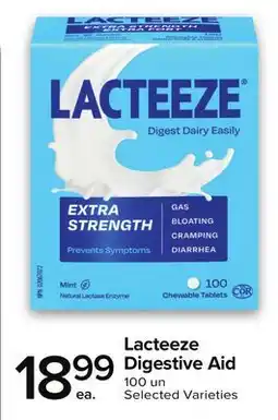 Metro LACTEEZE DIGESTIVE AID offer