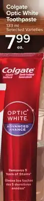 Metro COLGATE OPTIC WHITE TOOTHPASTE offer