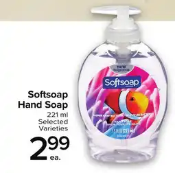Metro SOFTSOAP HAND SOAP offer