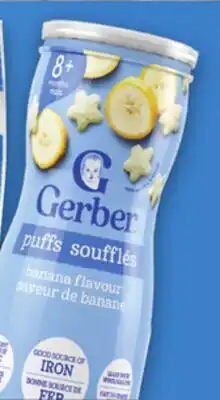 Metro GERBER BABY SNACKS offer