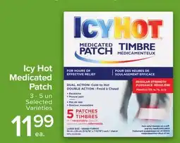 Metro ICY HOT MEDICATED PATCH offer