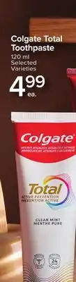 Metro COLGATE TOTAL TOOTHPASTE offer