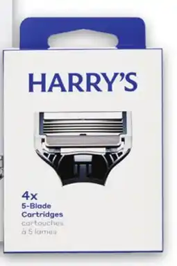 Metro HARRY'S RAZOR OR CARTRIDGES offer